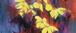 Wild Flowers | 2023 | Oil on Canvas | 67 x 39 cm